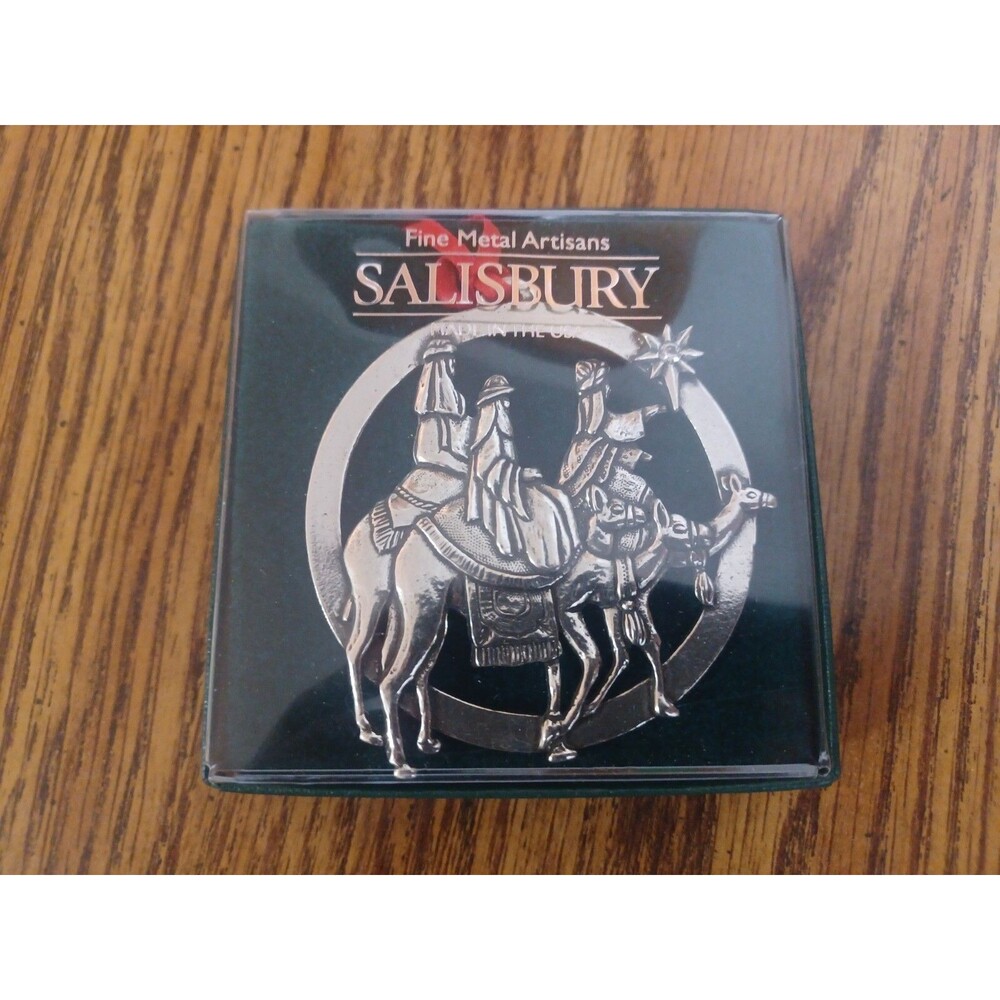 Salisbury Fine Metal Artisans 3 Kings Pewter Ornament